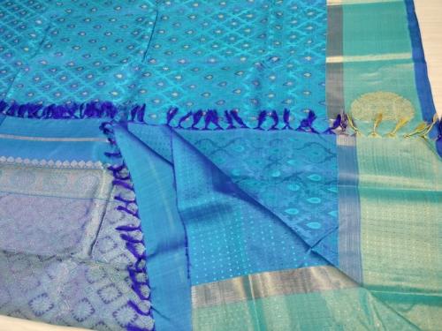 SAREES KPM SILK WITH BLOUSE A